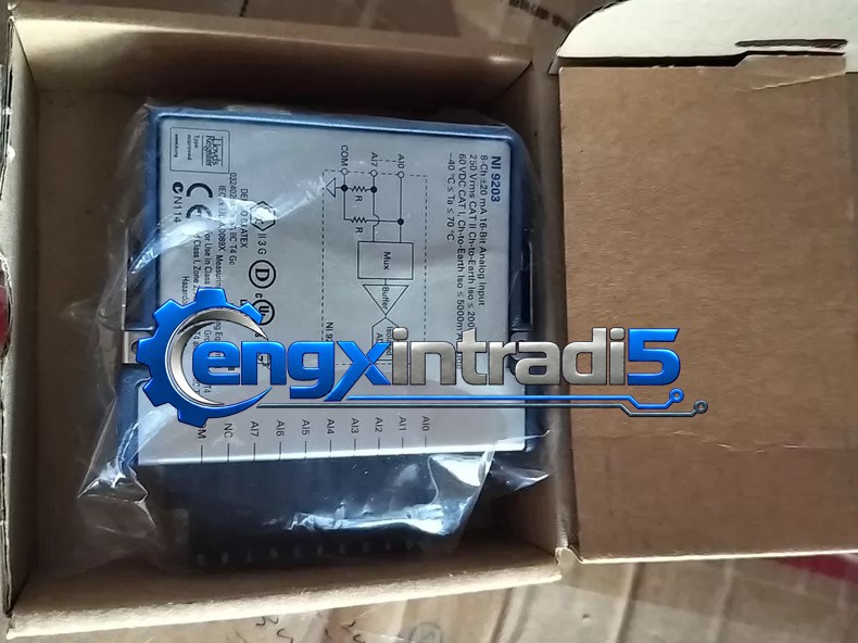 New In Box NATIONAL INSTRUMENTS NI9203 Analog Input Module