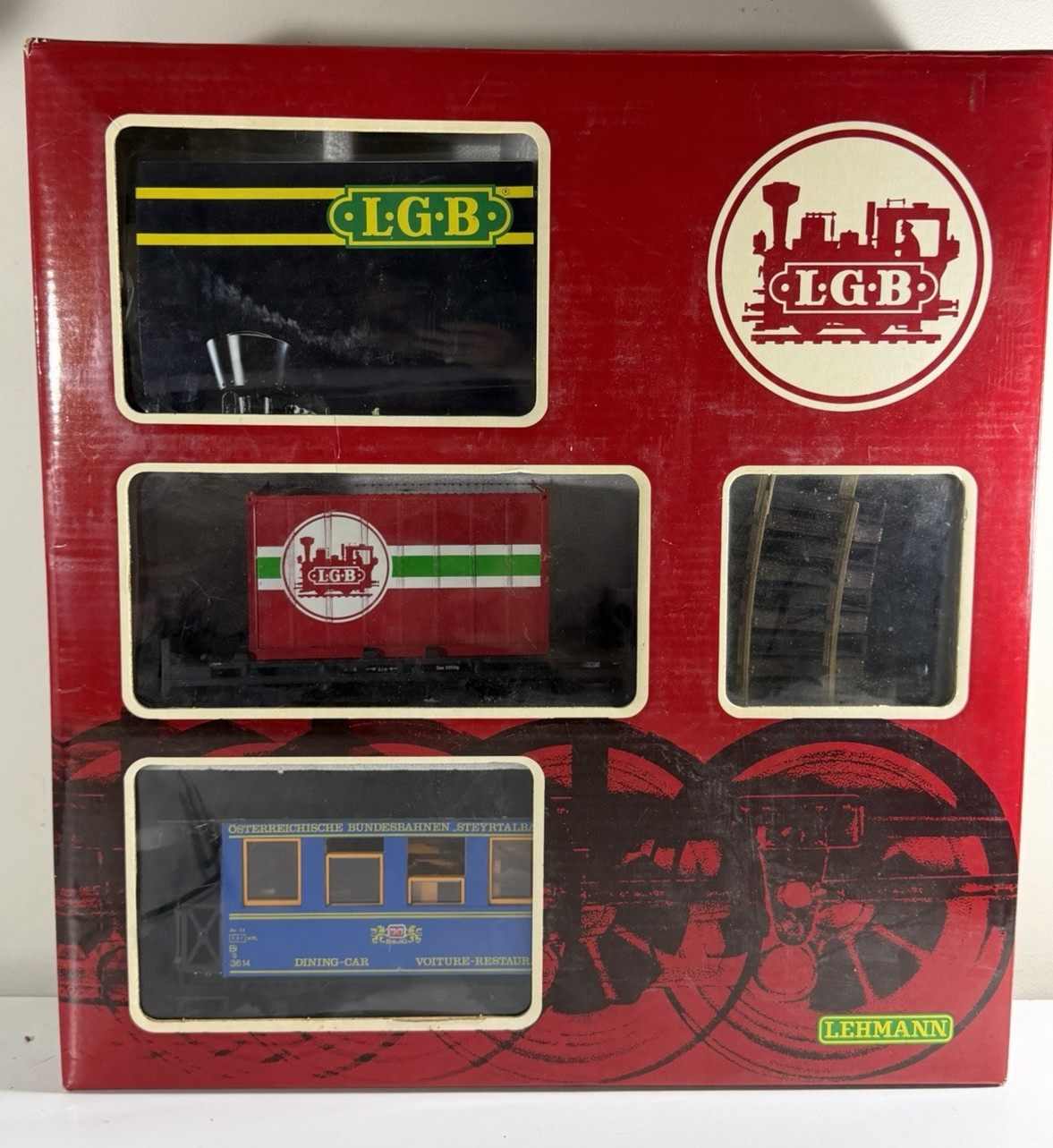 LGB 20301 G Scale Passenger Train Figures Cars & Track No Locomotive Transformer LGB 20301 G Scale Passenger Train Figures Cars & Track No Locomotive Transformer