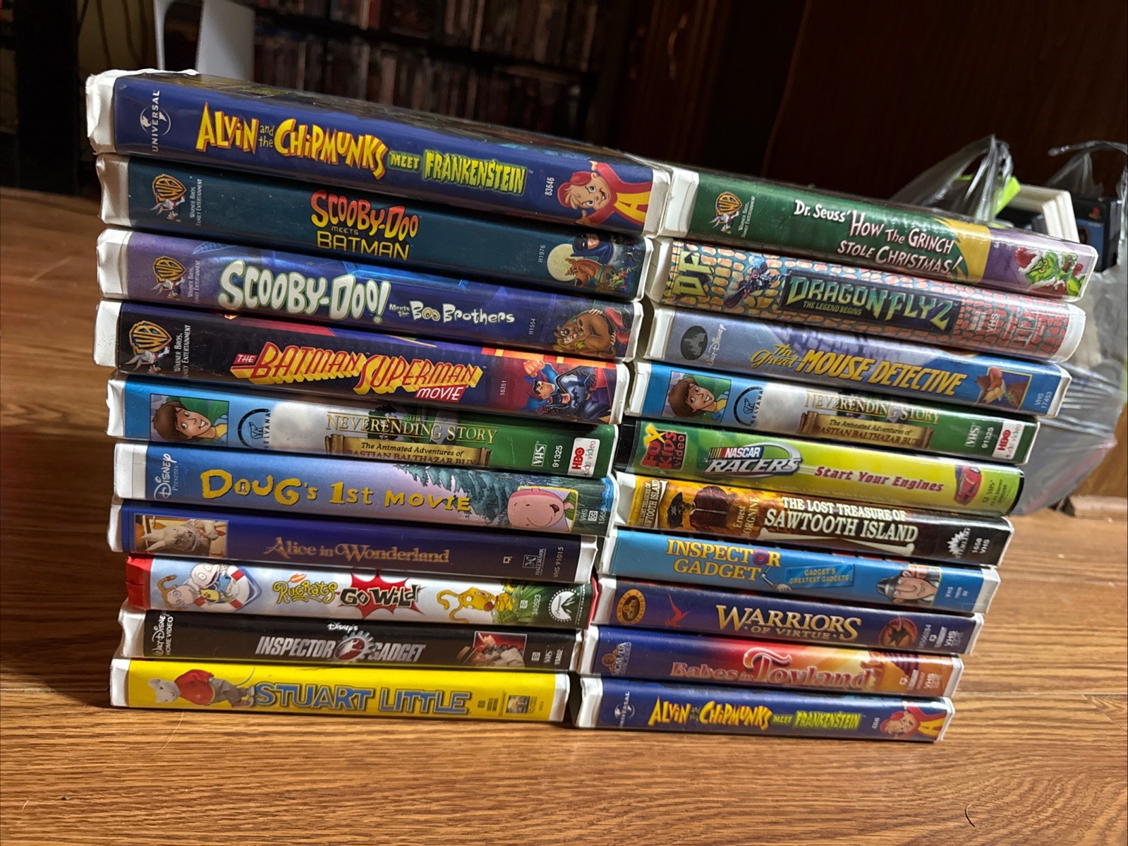 Assortment Of VHS Assortment Of VHS