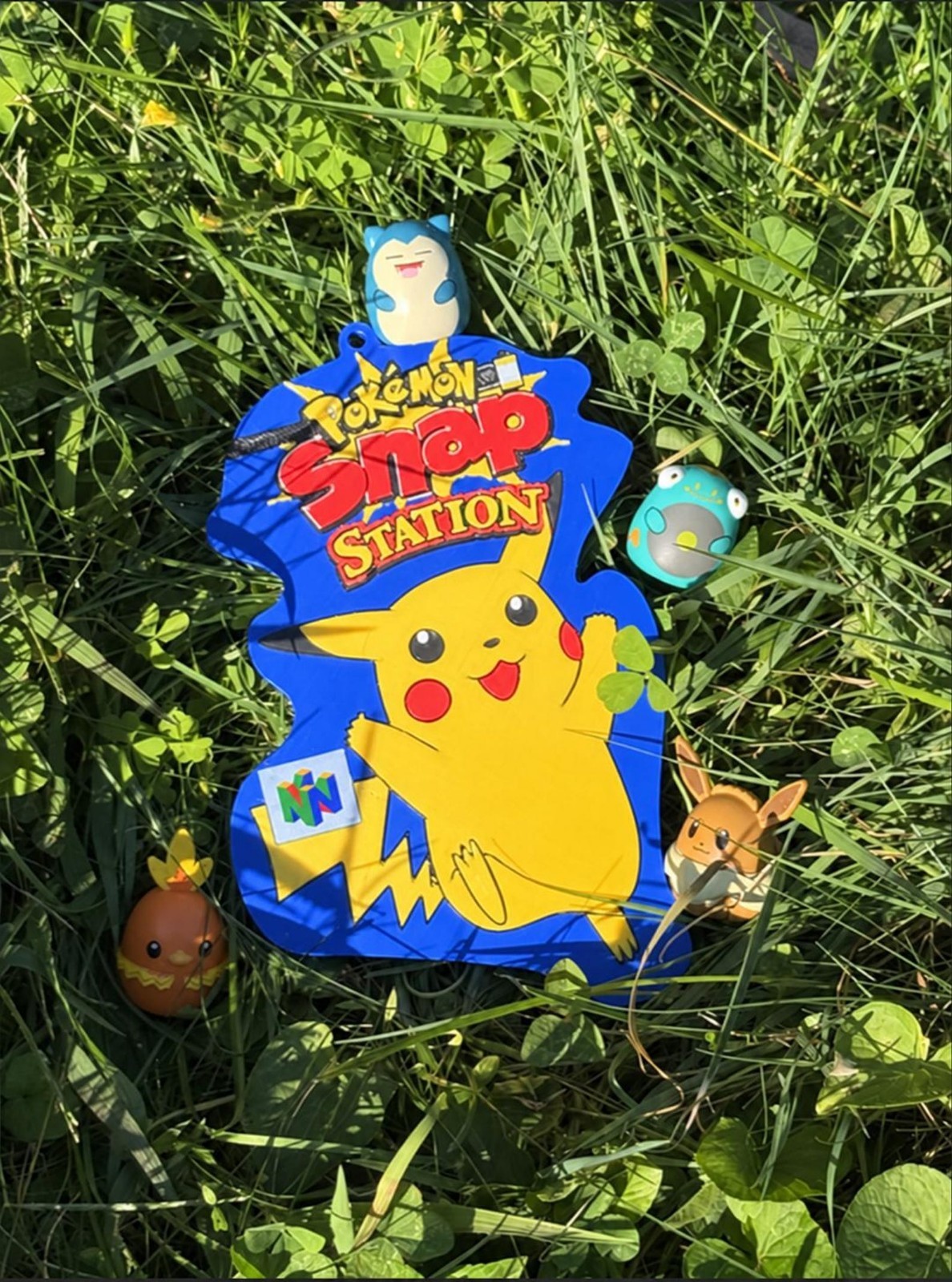 Pokemon Snap Station Keychain w/ Pikachu Replacement Reproduction Collectible Pokemon Snap Station Keychain w/ Pikachu Replacement Reproduction Collectible
