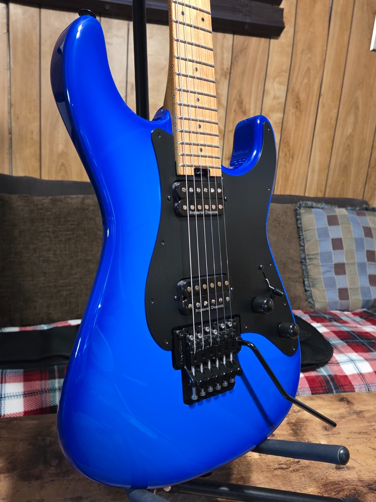 Charvel Pro-Mod Plus So-Cal Style 1 Electric Guitar - Blue Burst with Gig Bag Charvel Pro-Mod Plus So-Cal Style 1 Electric Guitar - Blue Burst with Gig Bag