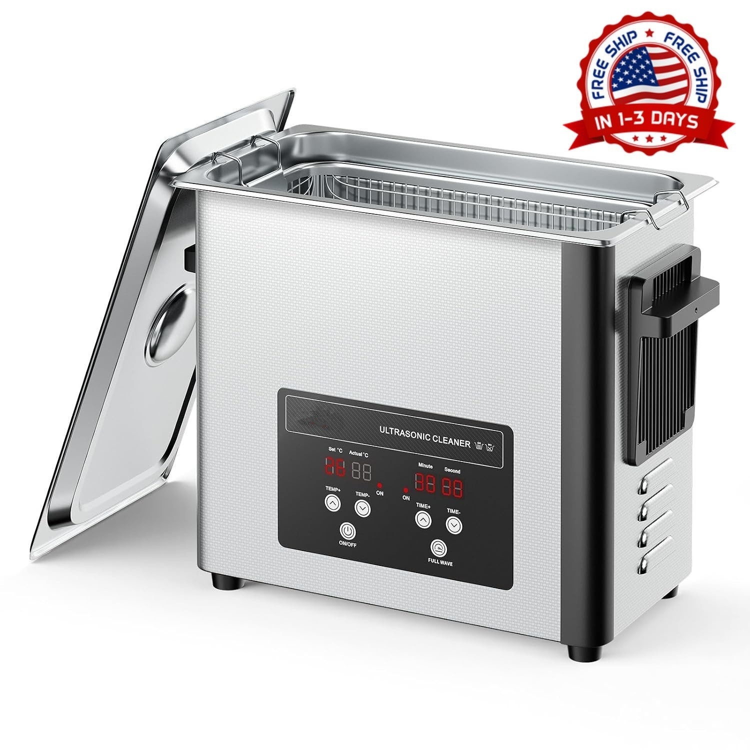 Limpiador ultrasónico Máquina Limpiadora Ultrasónica Profesional 6L 120W NEW US Limpiador ultrasónico Máquina Limpiadora Ultrasónica Profesional 6L 120W NEW US
