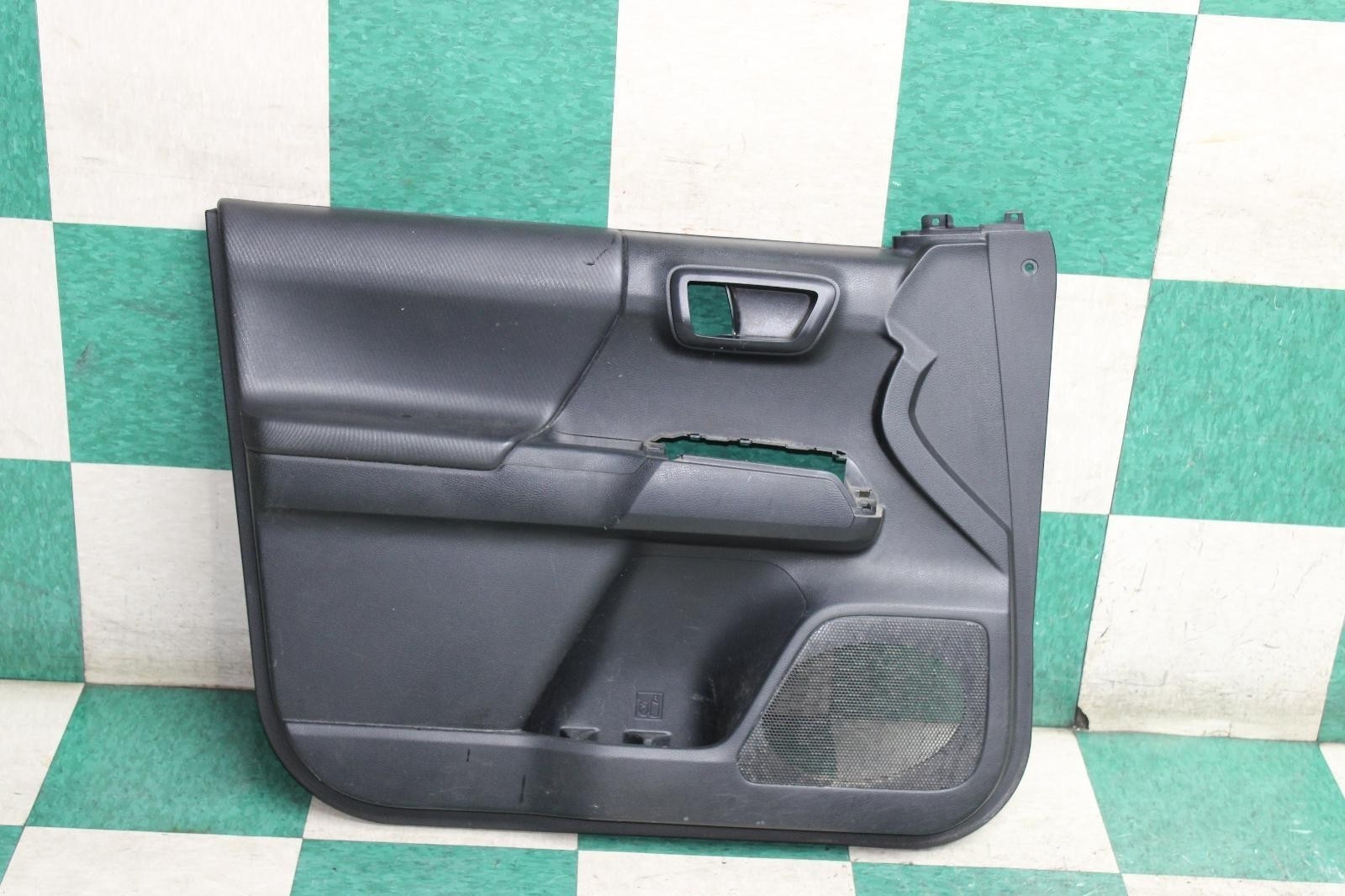 15-23 Tacoma Double Cab Gray Black LF Left Driver Front Door Panel Armrest OEM