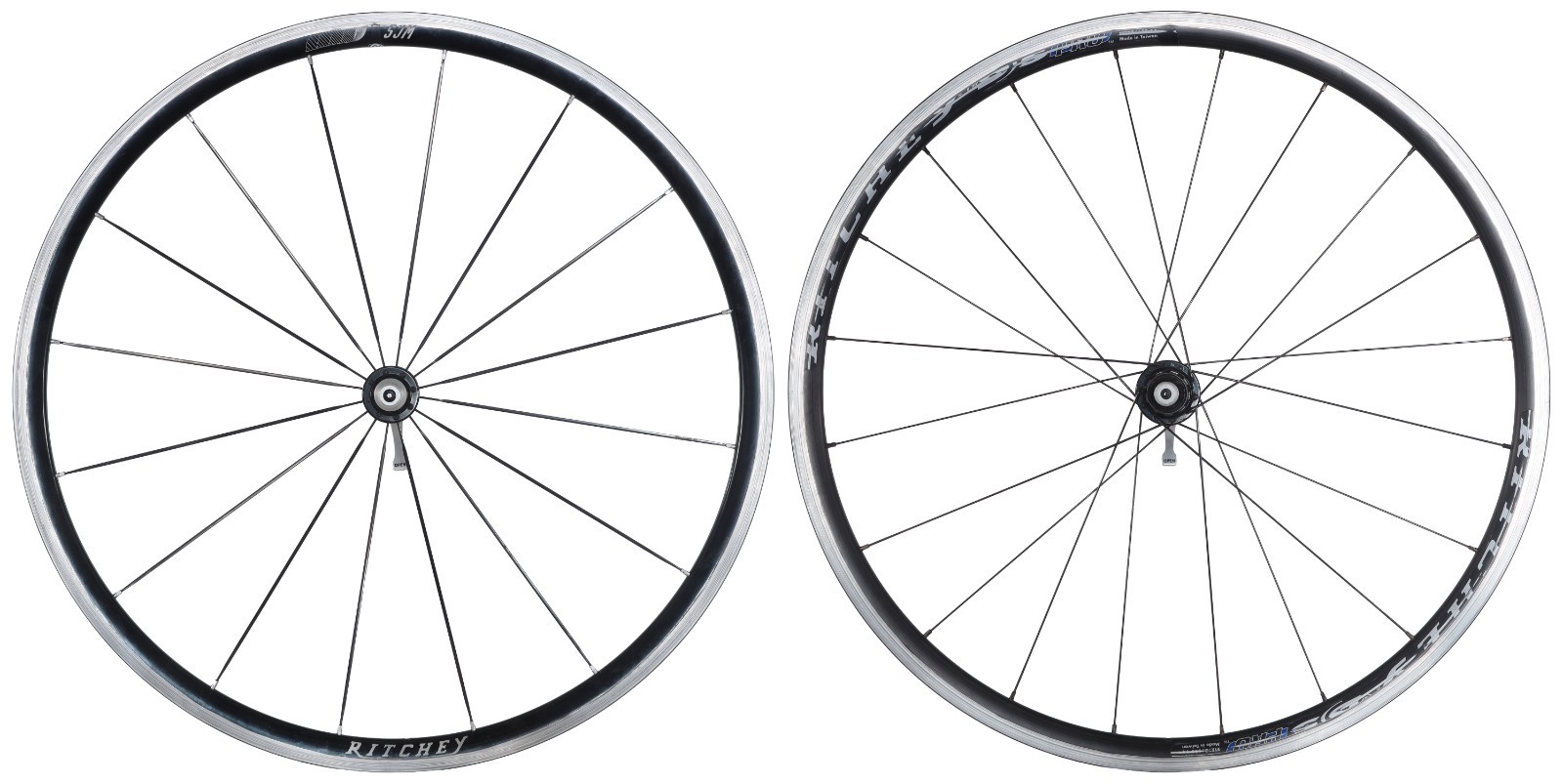 Ritchey DS Pro Alloy Clincher Road Bike Wheelset Shimano 10 Sp Rim Brake QR 700c