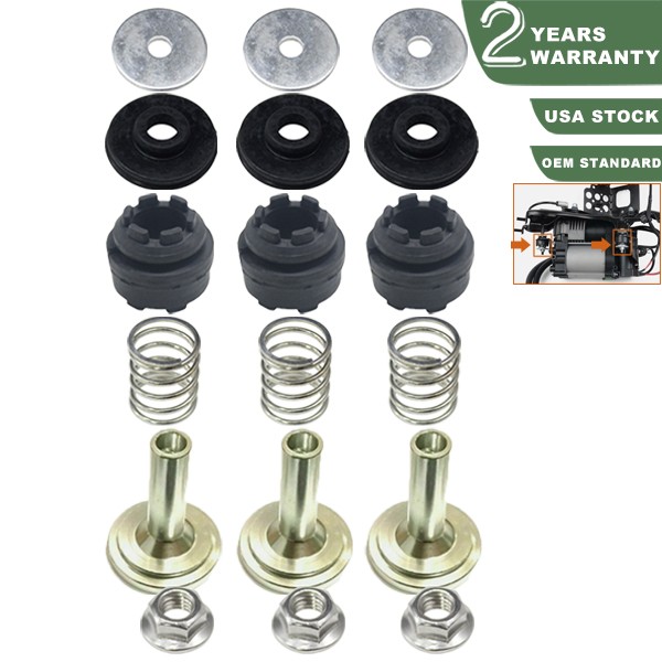 18PCS Air Suspension Compressor Bracket Vibration Mounts FIT Ram 1500 2013-2018