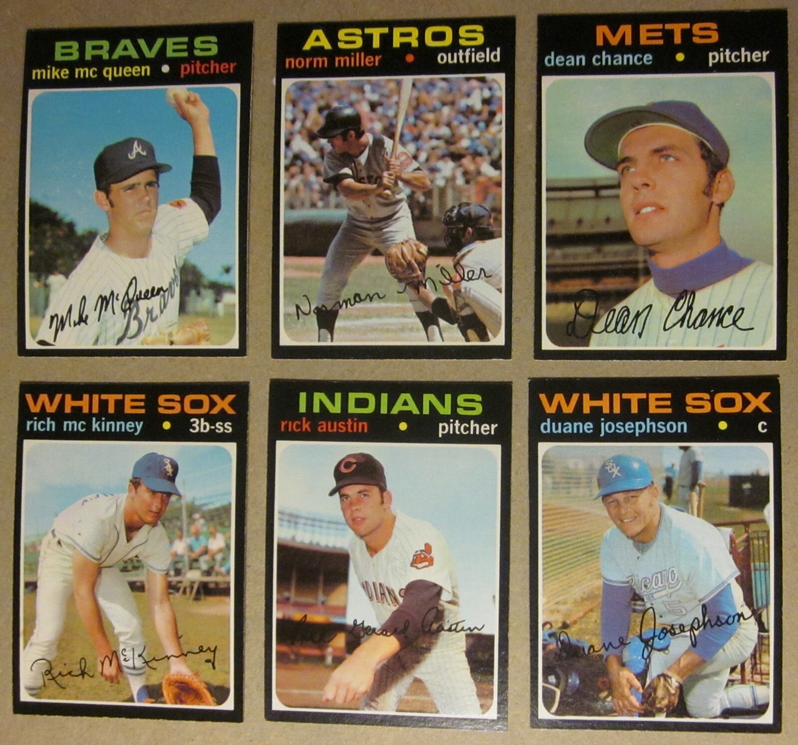 1971 Topps Baseball- Pick Choose Finish Your Set (#1-752) - Ex-Mt, NM 1971 Topps Baseball- Pick Choose Finish Your Set (#1-752) - Ex-Mt, NM
