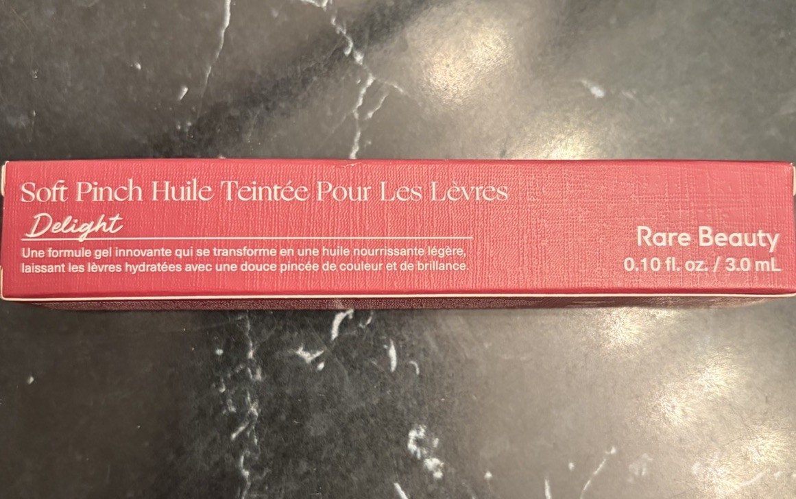 Rare Beauty Soft Pinch Tinted Lip Oil In Shade Delight $24 MSRP