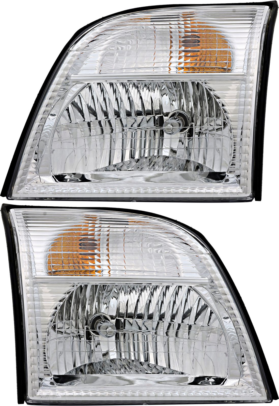 For 2002-2005 Mercury Mountaineer Headlight Halogen Set Pair