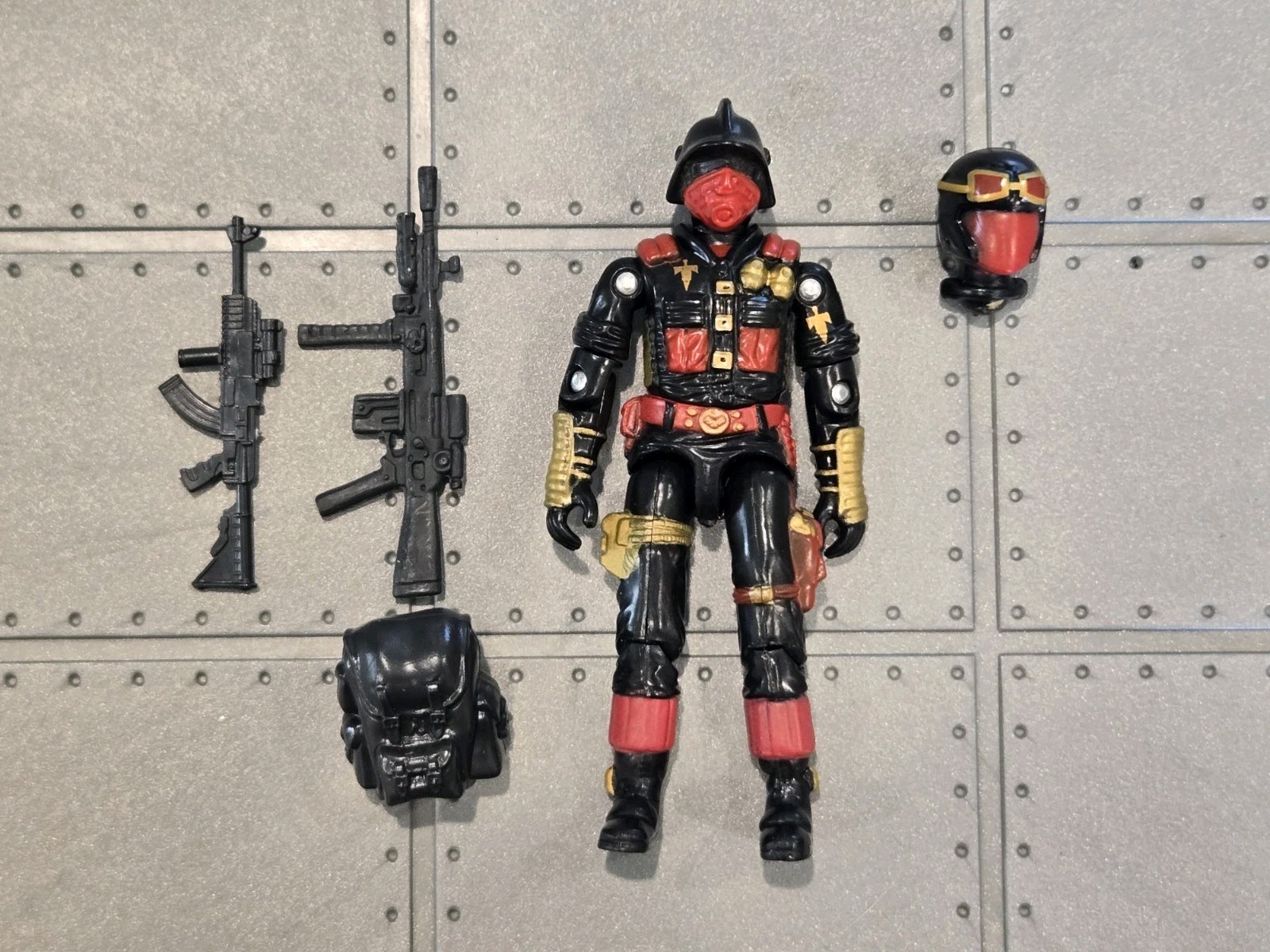 GI Joe BlackMajor Iron Grenadier Viper 3.75