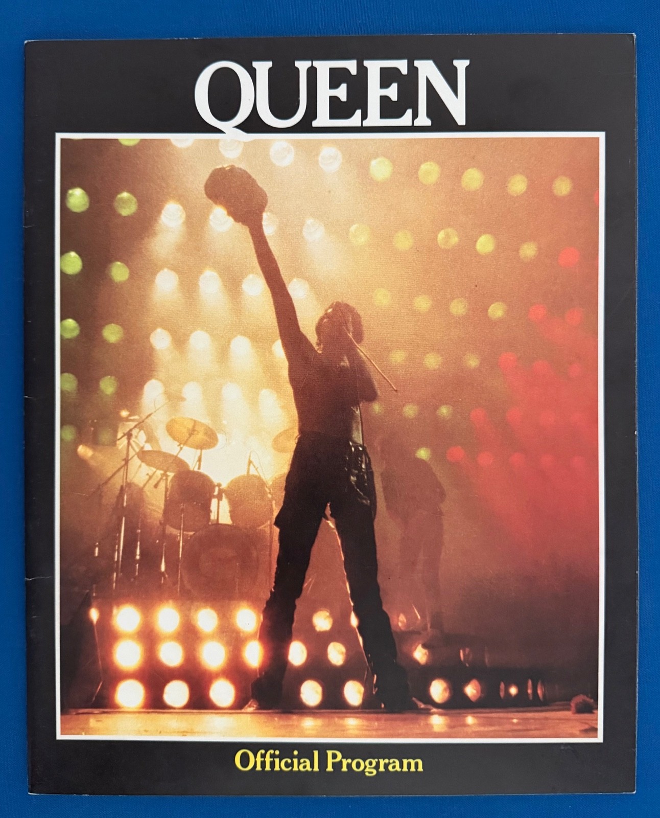 Queen The US Tour 1980 Official Souvenir Concert Program Book Freddie Mercury