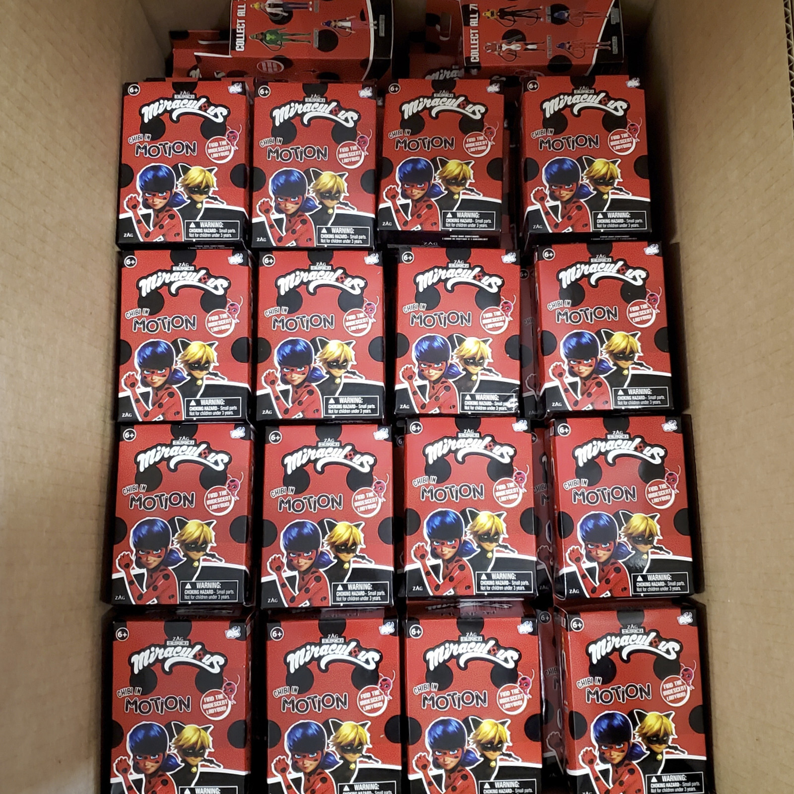 Miraculous Ladybug + Cat Noir Chibi In Motion Clips - Lot of 106 NEW Blind Boxes Miraculous Ladybug + Cat Noir Chibi In Motion Clips - Lot of 106 NEW Blind Boxes