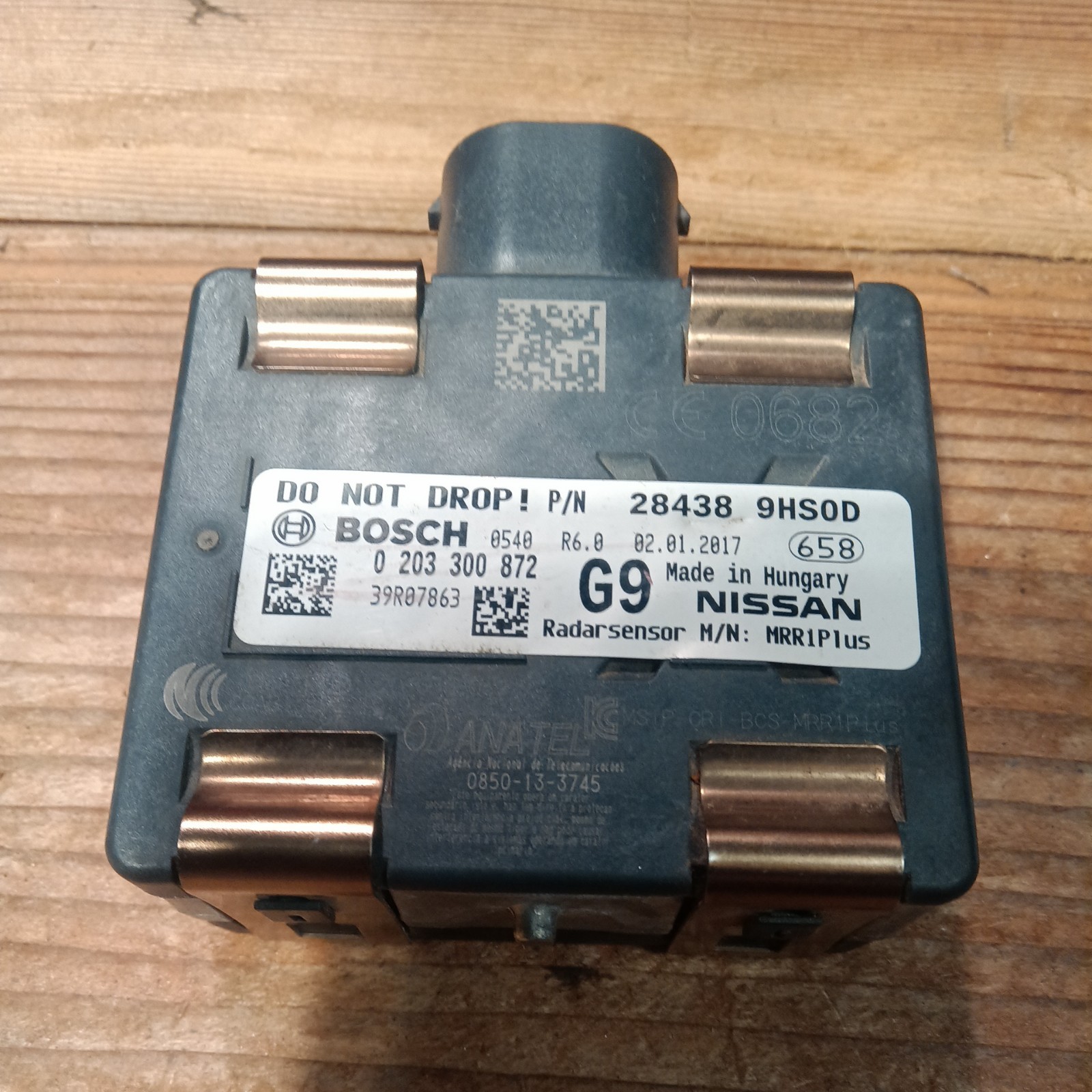 OEM 2016-2018 Nissan Altima Cruise Control Distance Radar Sensor 28438-9HS0D