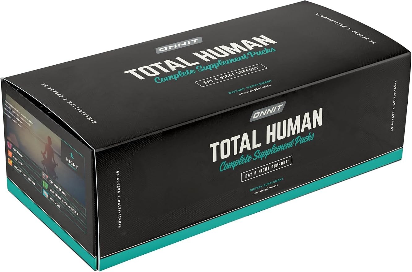 ONNIT Total Human Day & night Supplement (30 packs / 30 Count) - NEW ONNIT Total Human Day & night Supplement (30 packs / 30 Count) - NEW