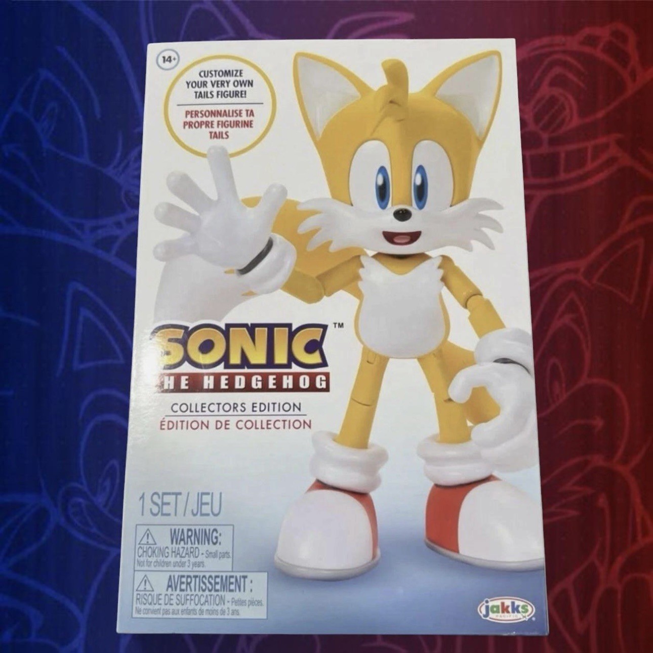 NEW Jakks Pacific Modern Tails Collectors Edition Figure (Sonic the Hedgehog)