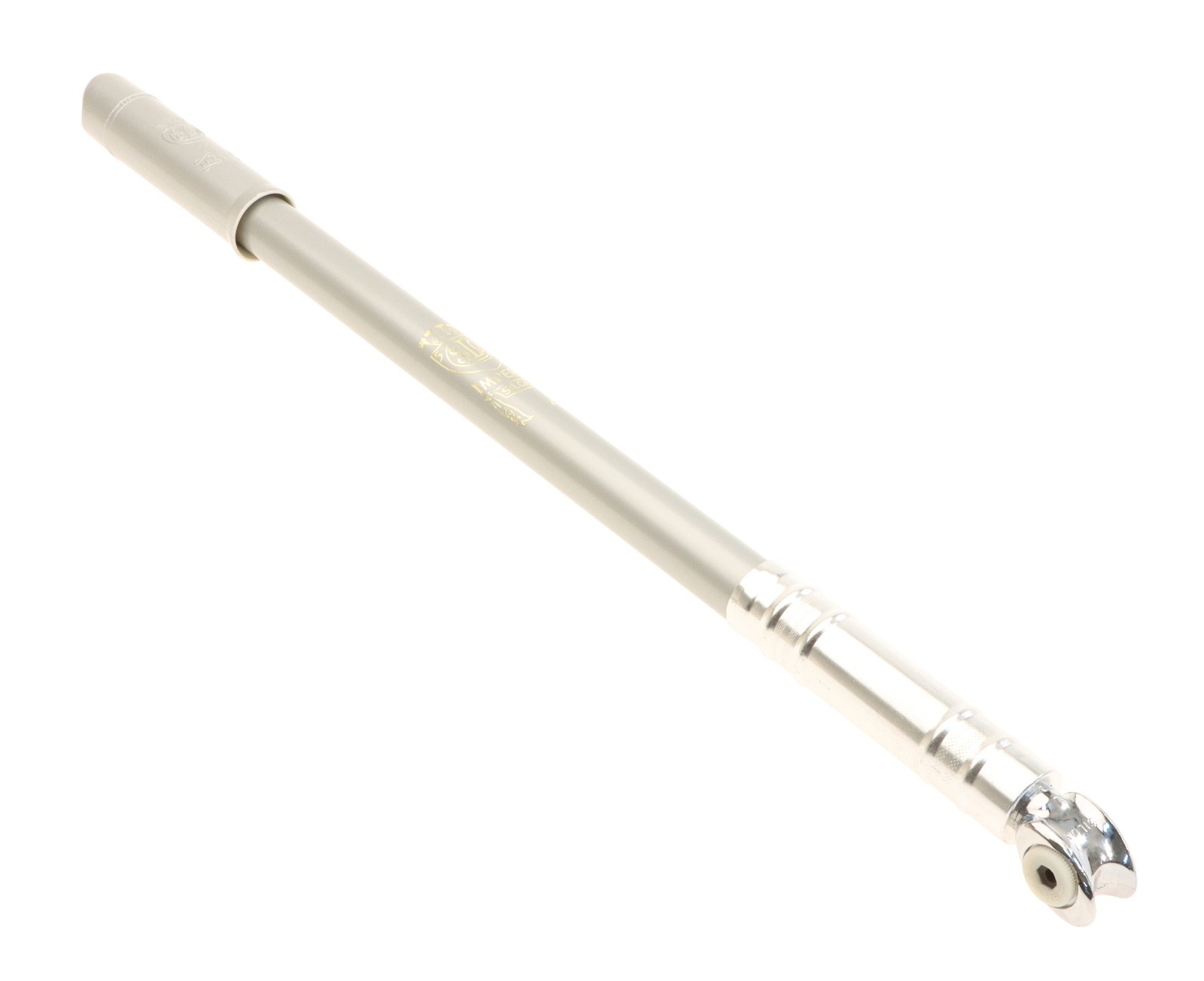 Silca Impero Vintage Frame Pump Silver 47cm Length Presta Adapter 1980s NEW NOS