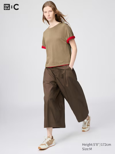 Uniqlo Women's Cotton Culottes | Multiple Color
