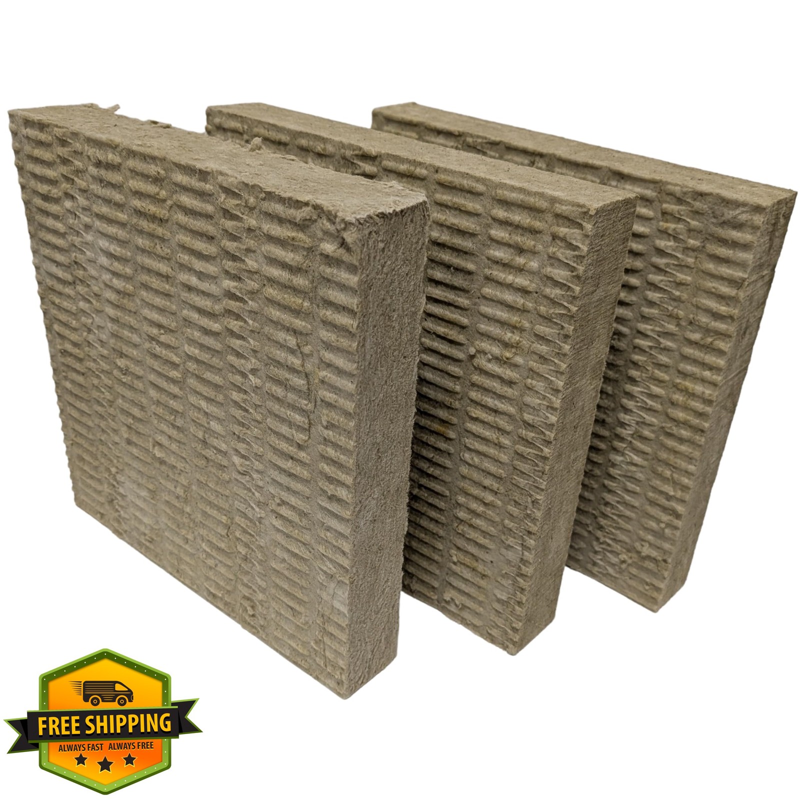 3 pk Rockwool ProRox Mineral Wool Panels 12x12x2 Inches 3 pk Rockwool ProRox Mineral Wool Panels 12x12x2 Inches