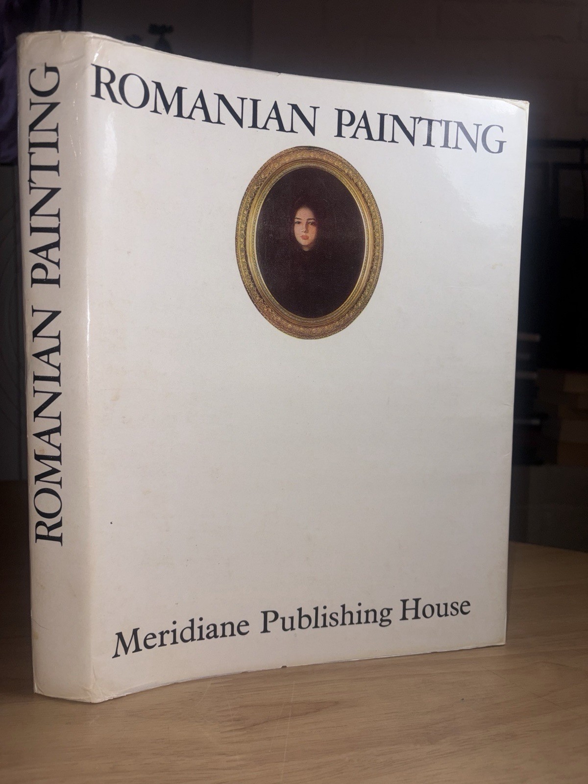 SIGNED Romanian Painting 1977 Meridiane Large HC DJ Romanian Art Bucharest VG