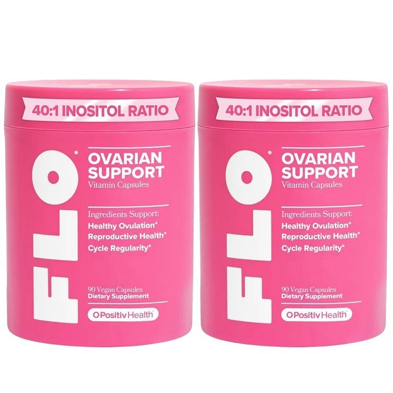 2 BOTTLES-O Positiv FLO Ovarian Support Vitamin-Women\'s Ovarian Health & Hormone 2 BOTTLES-O Positiv FLO Ovarian Support Vitamin-Women\'s Ovarian Health & Hormone