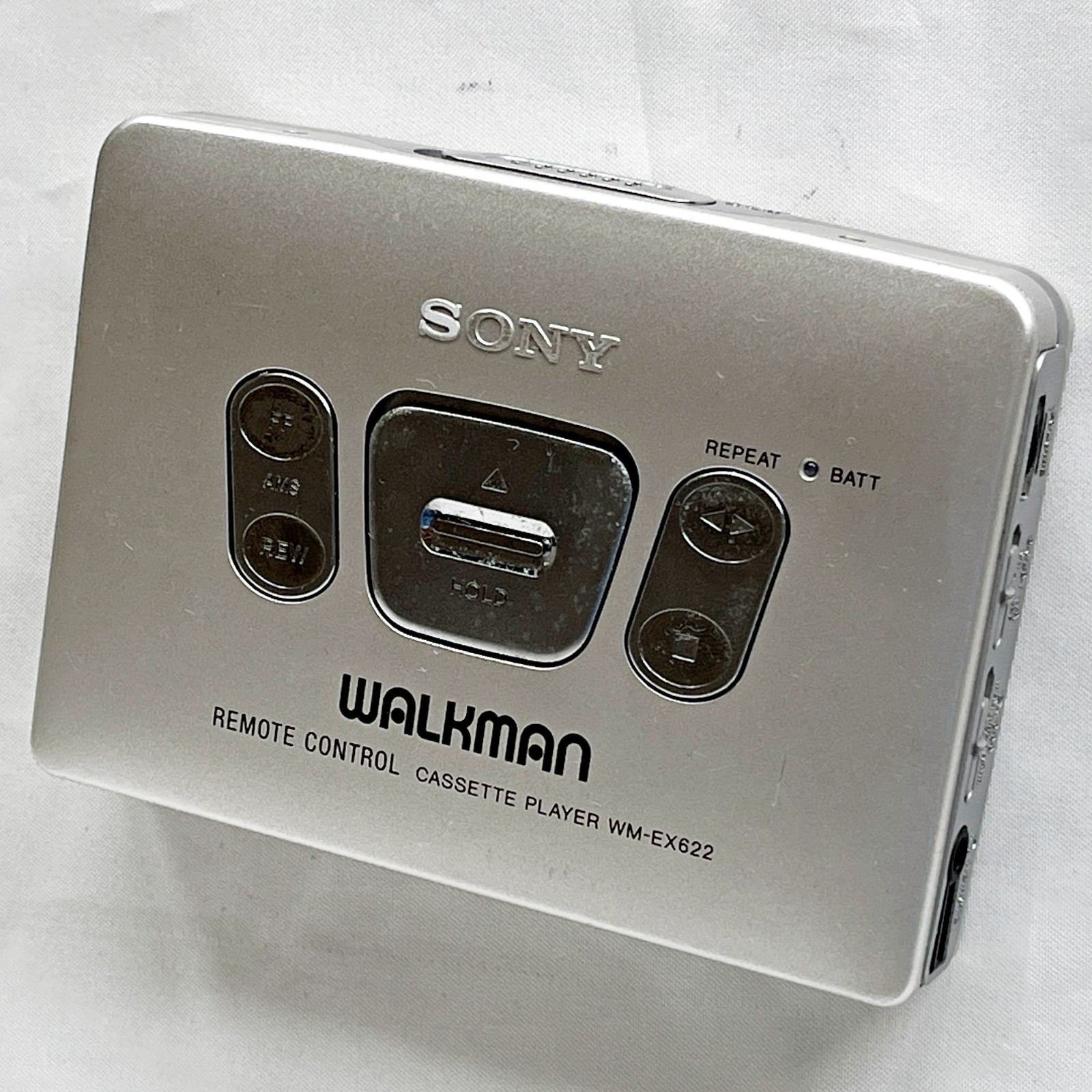 SONY WM-EX622 1994 Silver Walkman Vintage Cassette Player Made in Japan Tested
