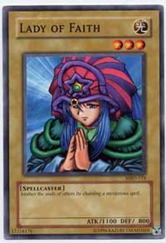 Lady of Faith - MRD-119 - Common - Unlimited Edition Lightly Played