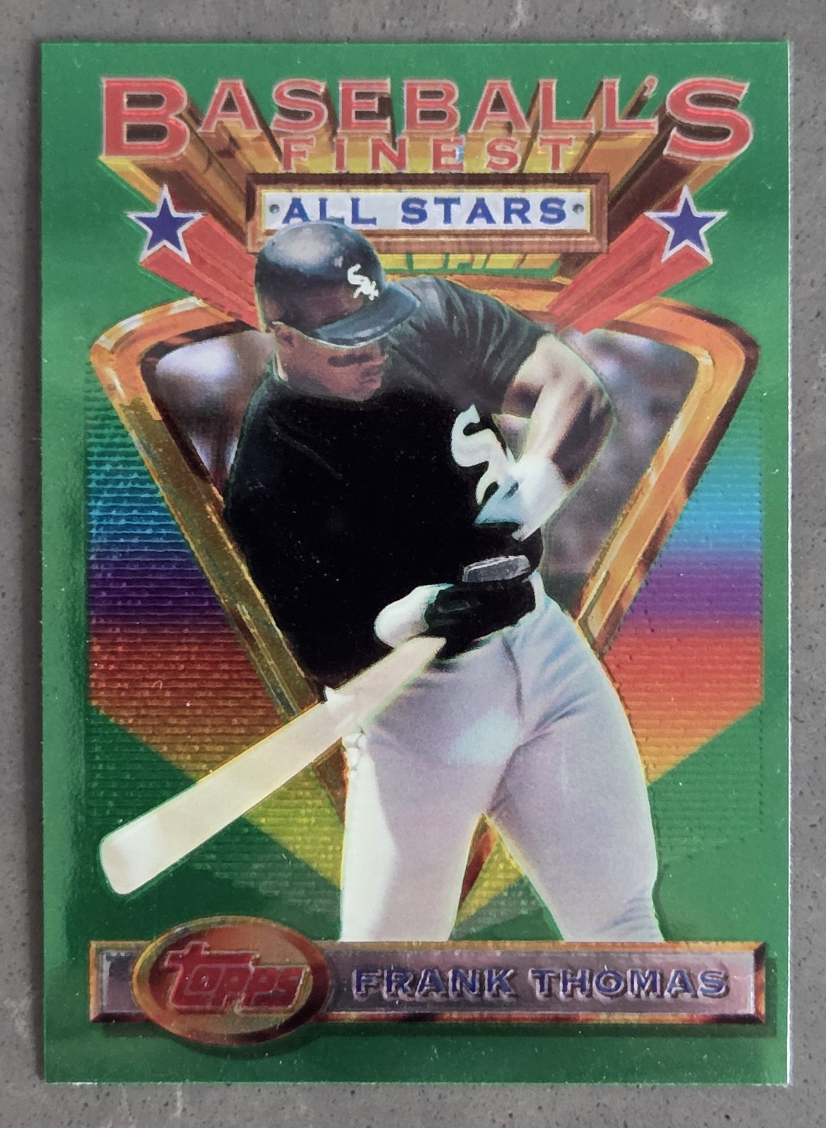 1993 Topps Finest All Stars Frank Thomas #102