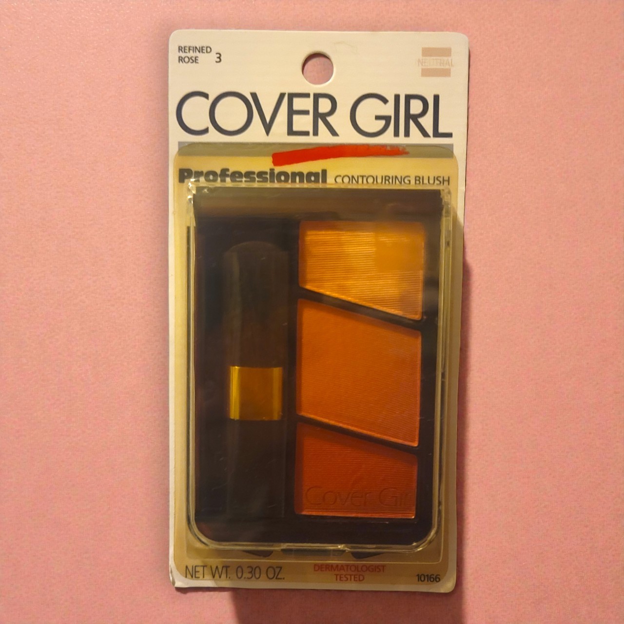 VINTAGE RARE 1980s 90s \'Professional\' Contouring Blush - 230 Refined Rose