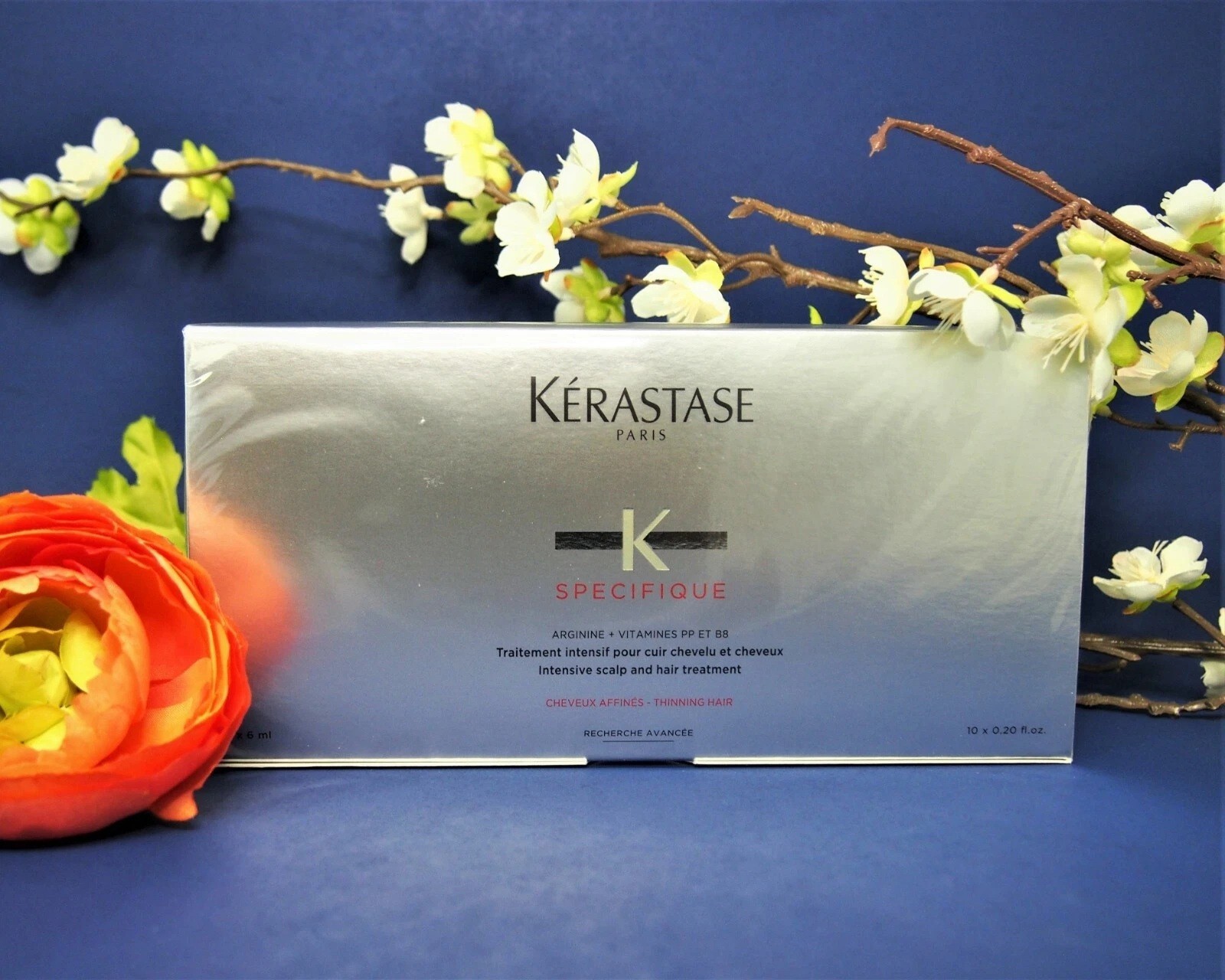 10 Vials Kerastase Specifique Intensive Scalp Hair Treatment 10 x 0.20oz RARE