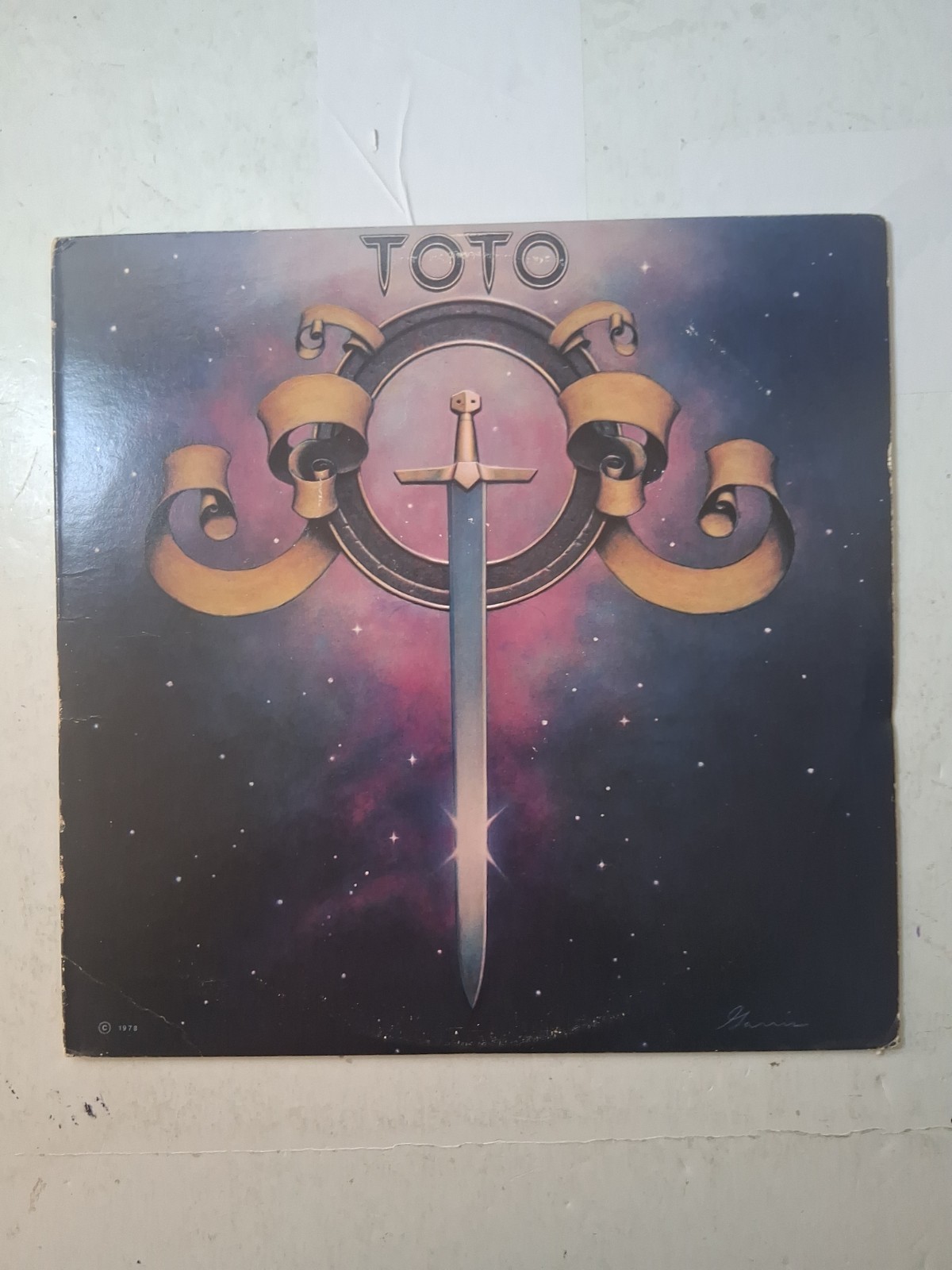 Vinyl Record LP Toto Self Titled VG