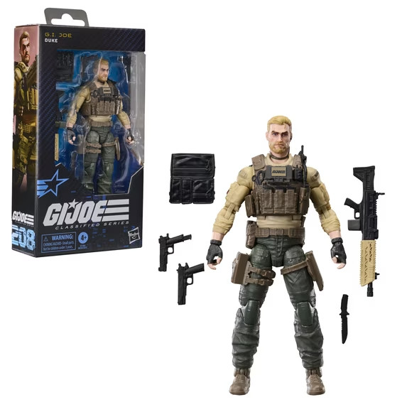 G.I. Joe Classified Series 208, Duke, 6 inch Action Figure G.I. Joe Classified Series 208, Duke, 6 inch Action Figure