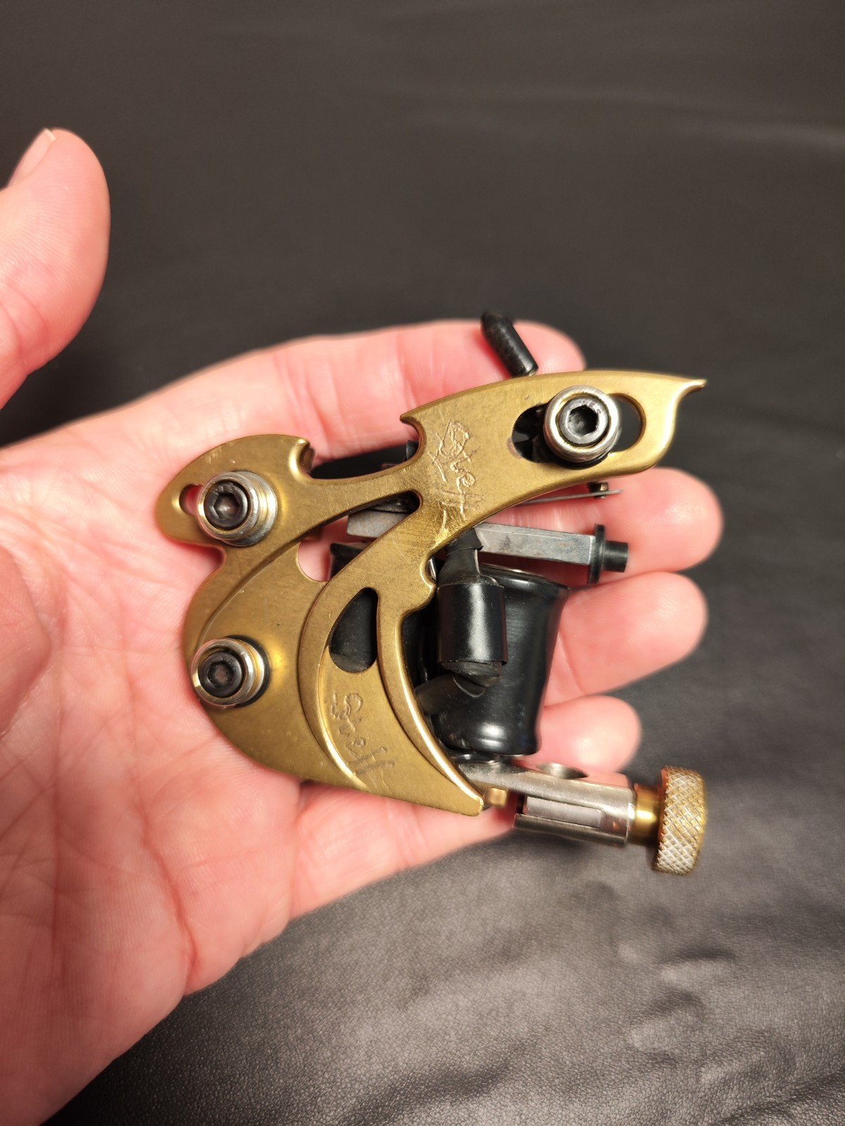 Vintage Danny Fowler tattoo machine 