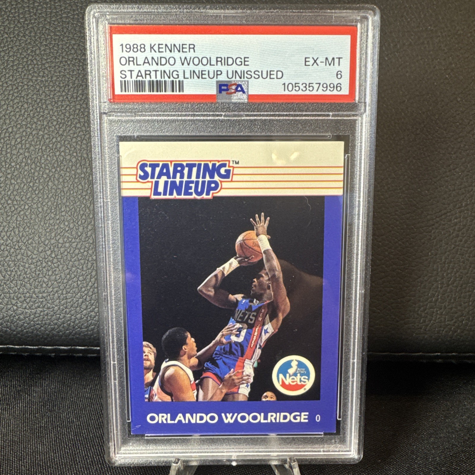 1988 Kenner Starting Lineup Orlando Woolridge Unissued PSA 6 SUPER RARE