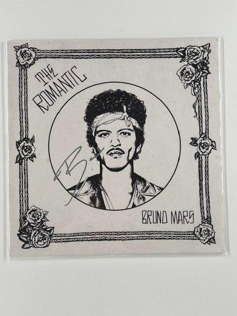 BRUNO MARS SIGNED \