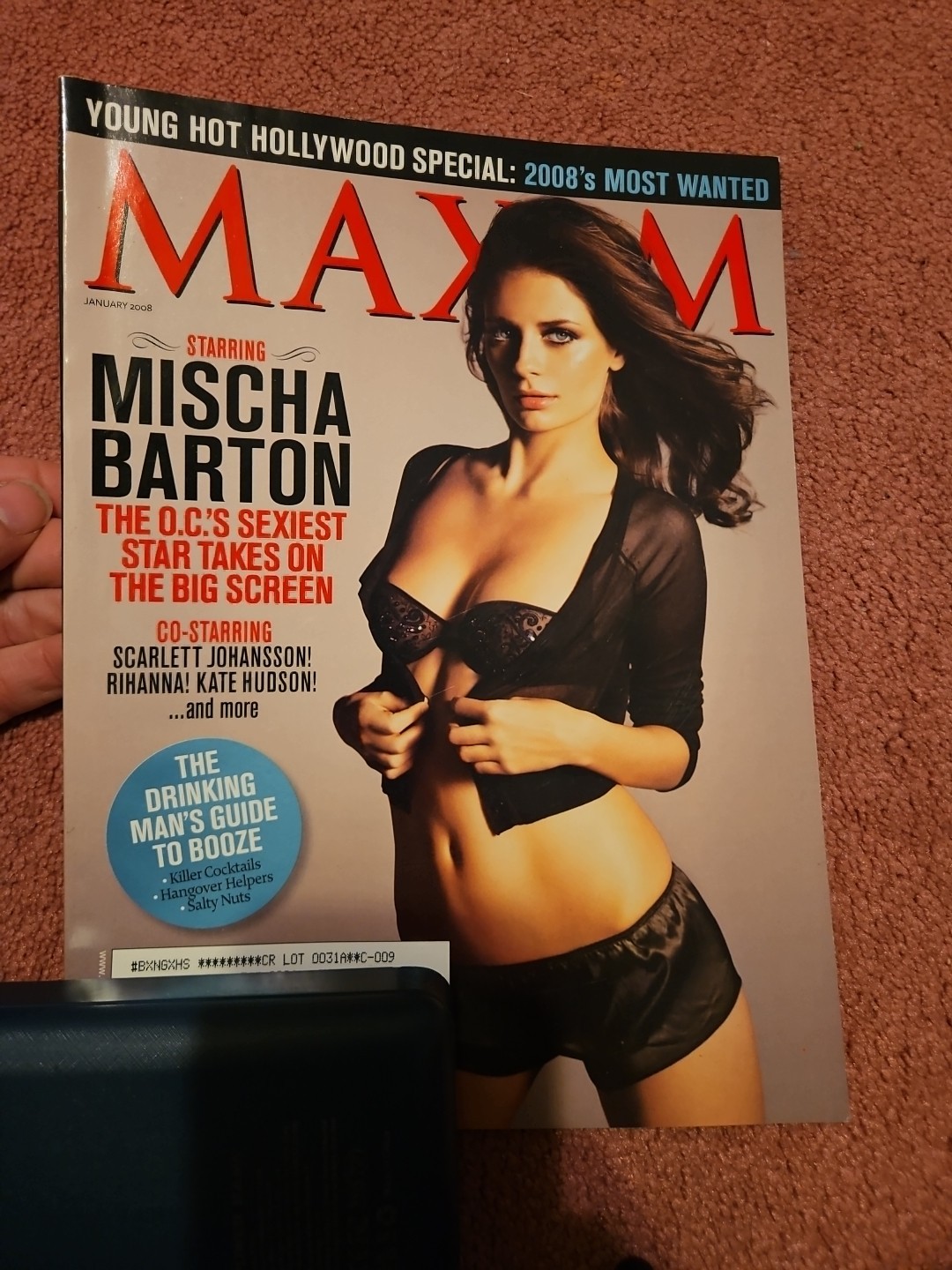 MAXIM MAGAZINE JANUARY 2008 MISCHA BARTON GOOD CONDITION Vtg MAXIM MAGAZINE JANUARY 2008 MISCHA BARTON GOOD CONDITION Vtg