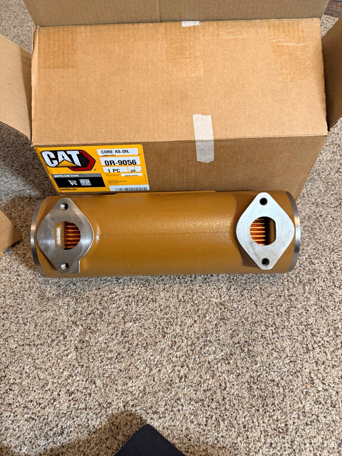 Genuine Caterpillar OEM 0R-9056 Oil Cooler – NEW