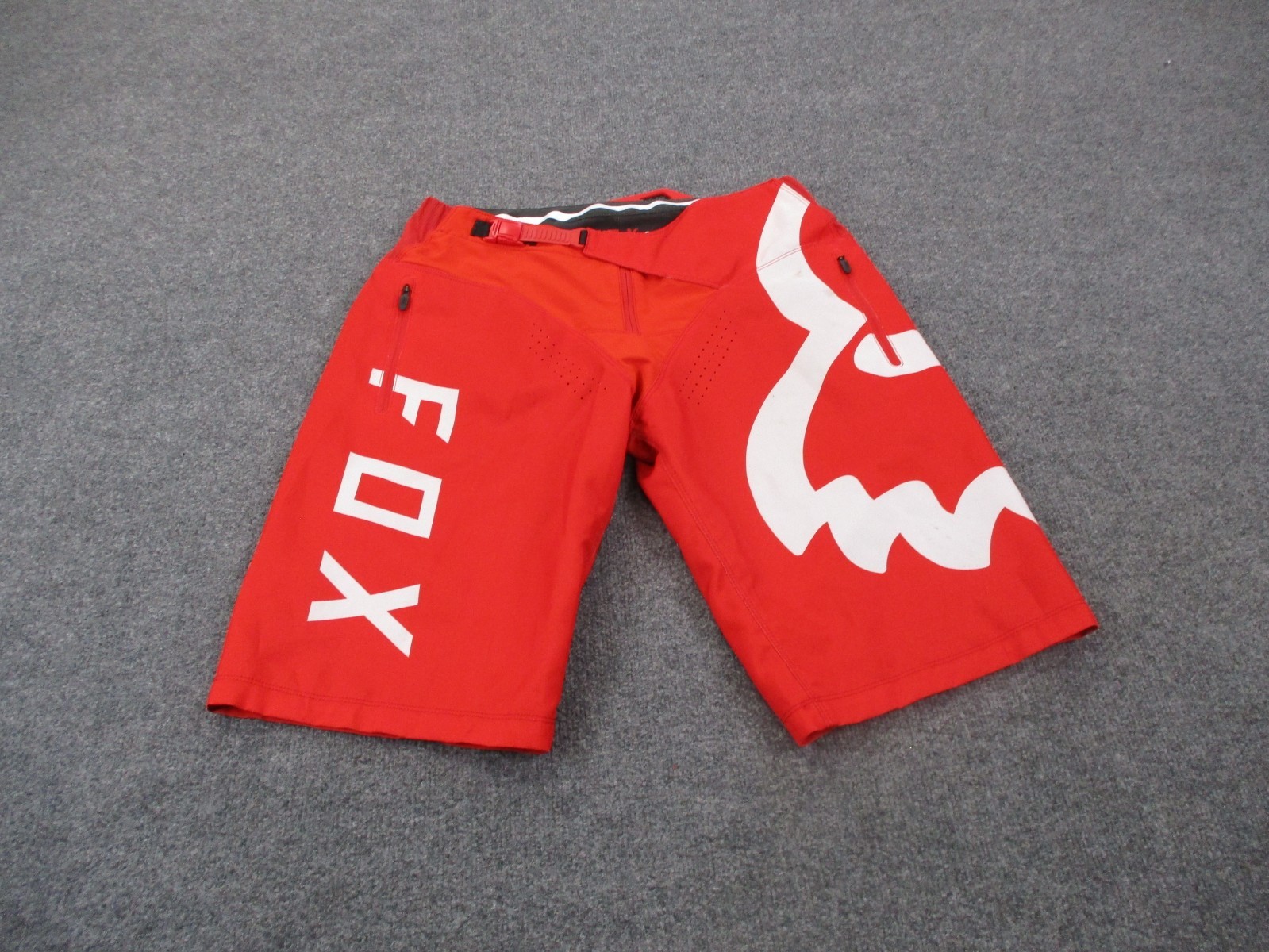 Fox Racing Pants Mens 34 Red Motorcross Driving Biker Sport Car Logo Jorts Fox Racing Pants Mens 34 Red Motorcross Driving Biker Sport Car Logo Jorts