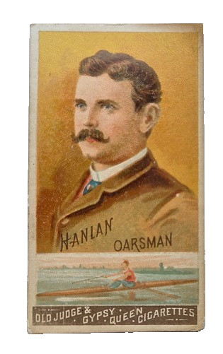 1888 N162 Goodwin Champions, Hanlan Oarsman #21 Very Rare Set