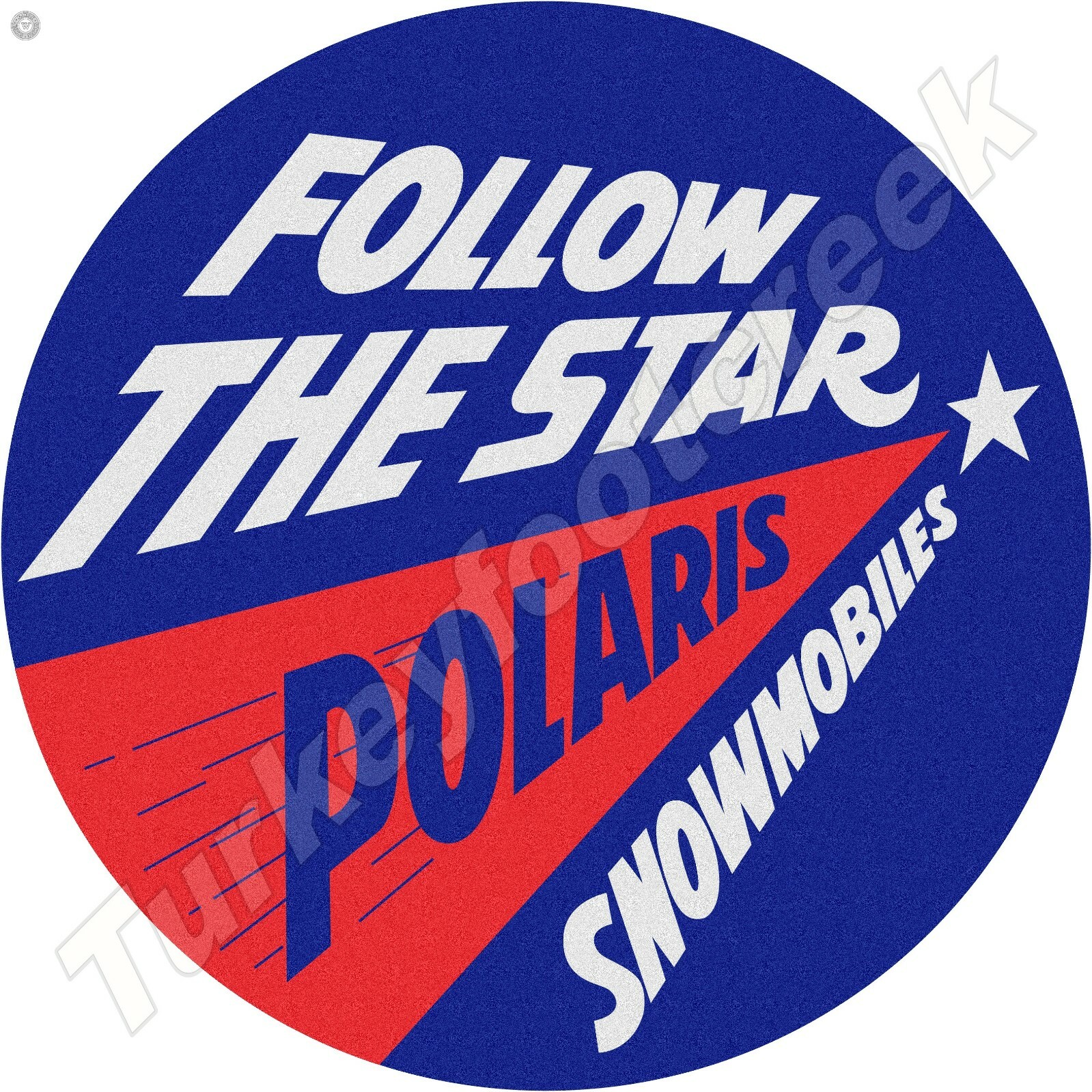Polaris Snowmobiles Follow The Star 11.75\