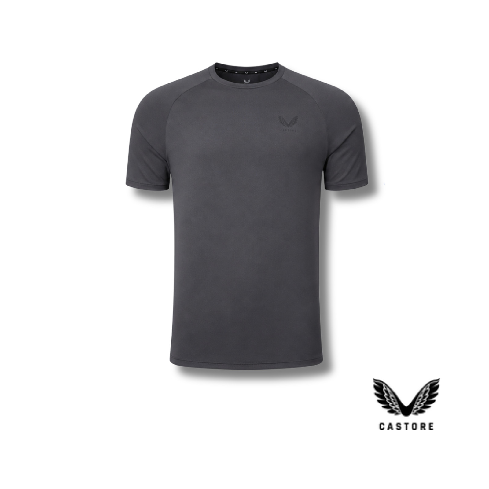 Mens Castore T-Shirt Adapt Training AerTek Lightweight Sports Short Sleeve Tee