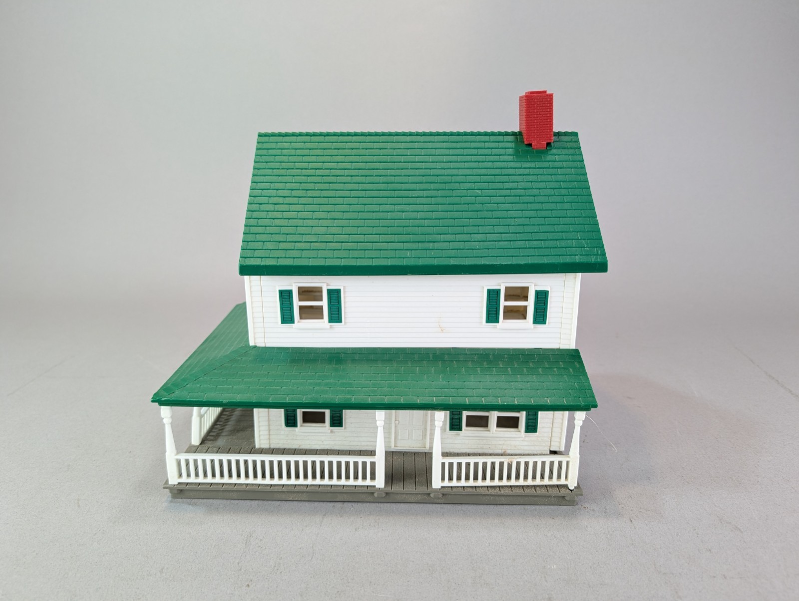 Vintage Ertl 4237 Farm Country Farm House Set 1/64 HOUSE ONLY Green Roof