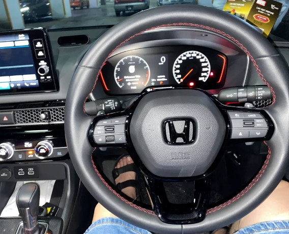 50MM*40MM Black Steering Wheel Emblem Fit For Honda CIVIC ACCORD CRV FIT Badge✅