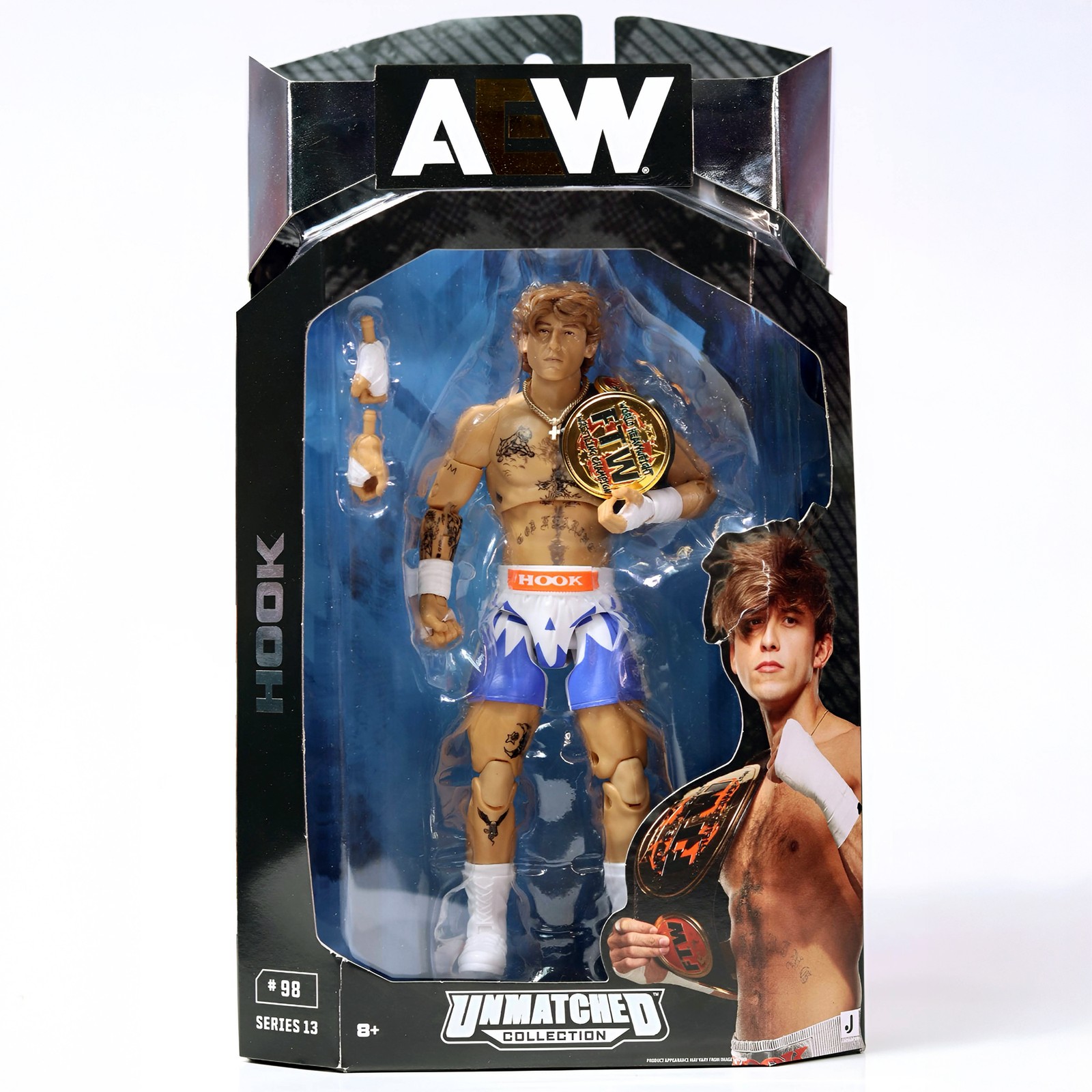 Hook - AEW Unmatched Series 13 Jazwares Toy Wrestling Action Figure Hook - AEW Unmatched Series 13 Jazwares Toy Wrestling Action Figure
