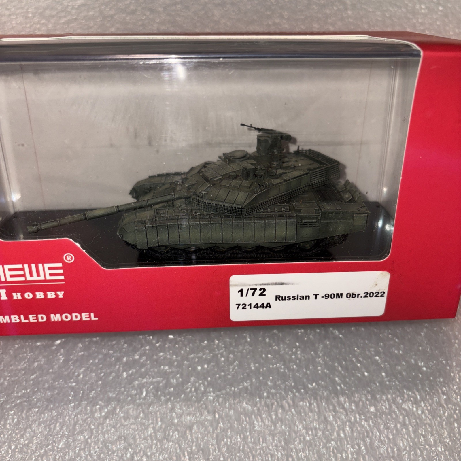 5M Hobby 1/72 Russian T-90M Main Battle Tank 2022 Assembled Resin Model 72144A 5M Hobby 1/72 Russian T-90M Main Battle Tank 2022 Assembled Resin Model 72144A