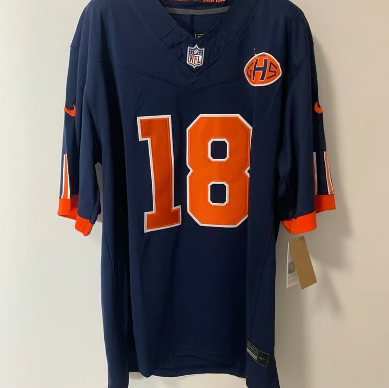 Caleb Williams #18 Chicago Bears Rivalries Embroidered Stitched Jersey S-3XL NEW