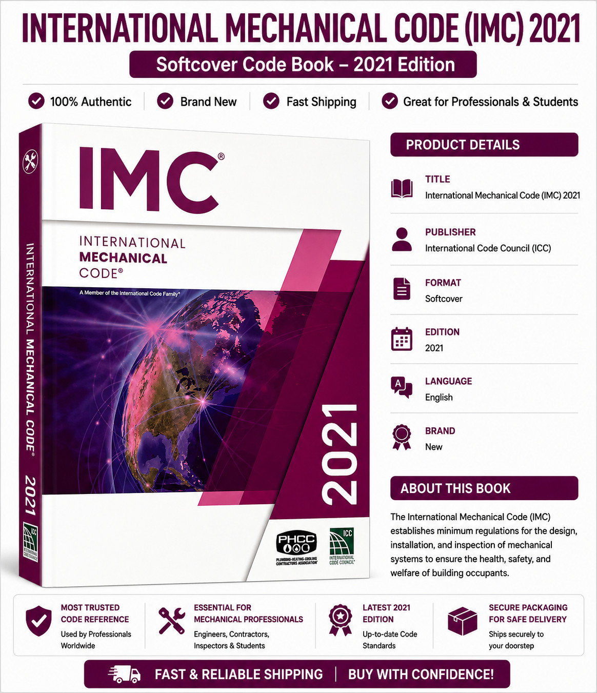 2021 IMC International Mechanical Code (ICC Series) 2021 IMC International Mechanical Code (ICC Series)