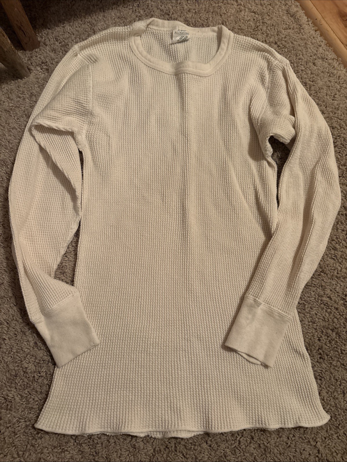 Vintage Large J.E. Morgan All Natural Thermal Under Shirt Vintage Large J.E. Morgan All Natural Thermal Under Shirt