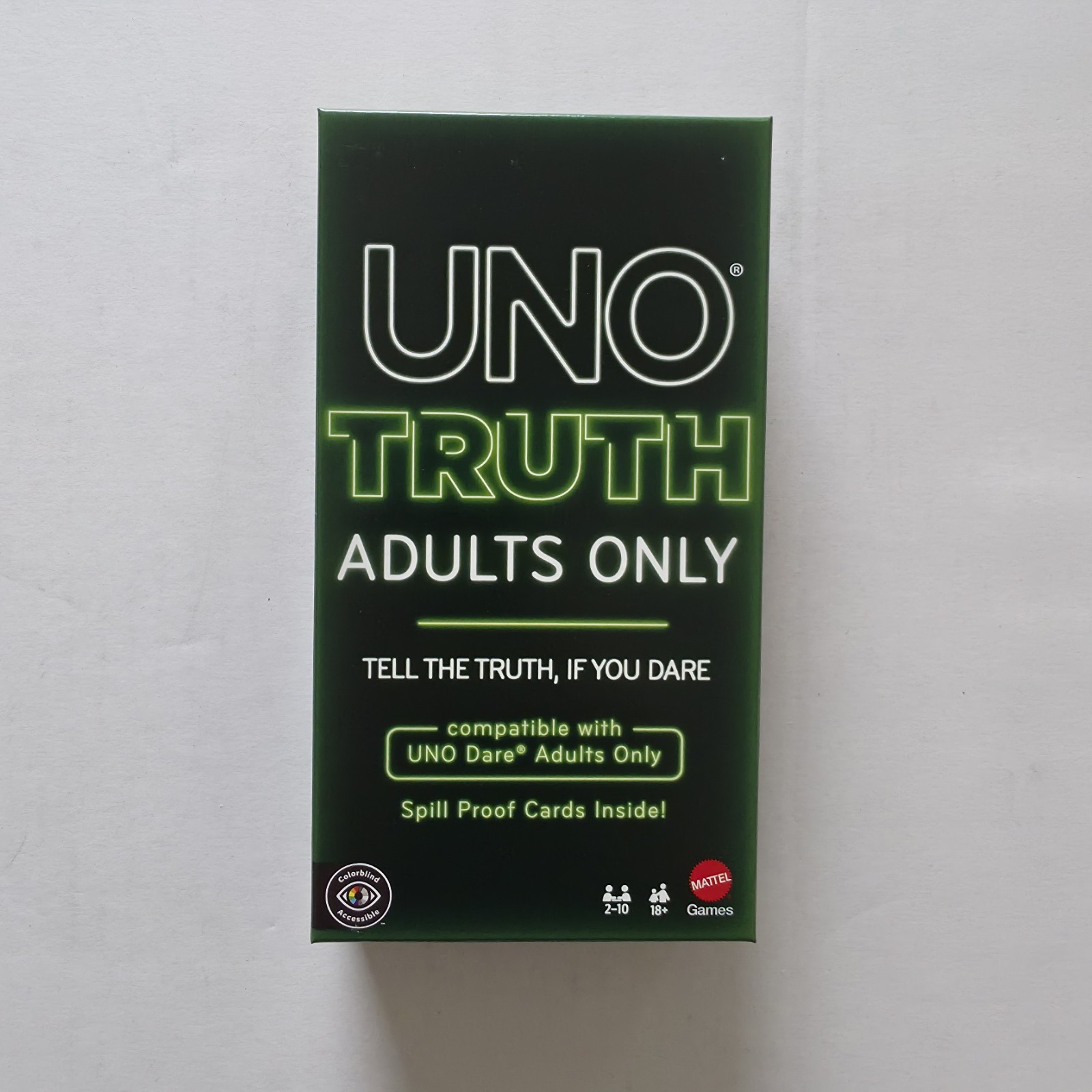 MATTEL - Uno - Truth - Adults Only - Sealed MATTEL - Uno - Truth - Adults Only - Sealed
