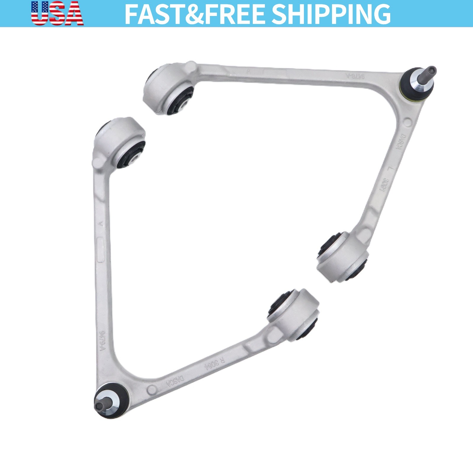 C2P13886 Front Upper Left Right Control Arm Set Fits For 2009-2014 Jaguar XF XK