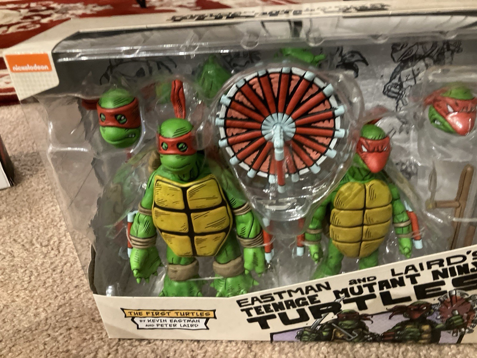 NECA SDCC 2024 TMNT FIRST TURTLES EASTMAN & LAIRD\'S 40th ANNIVERSARY MIRAGE NECA SDCC 2024 TMNT FIRST TURTLES EASTMAN & LAIRD\'S 40th ANNIVERSARY MIRAGE