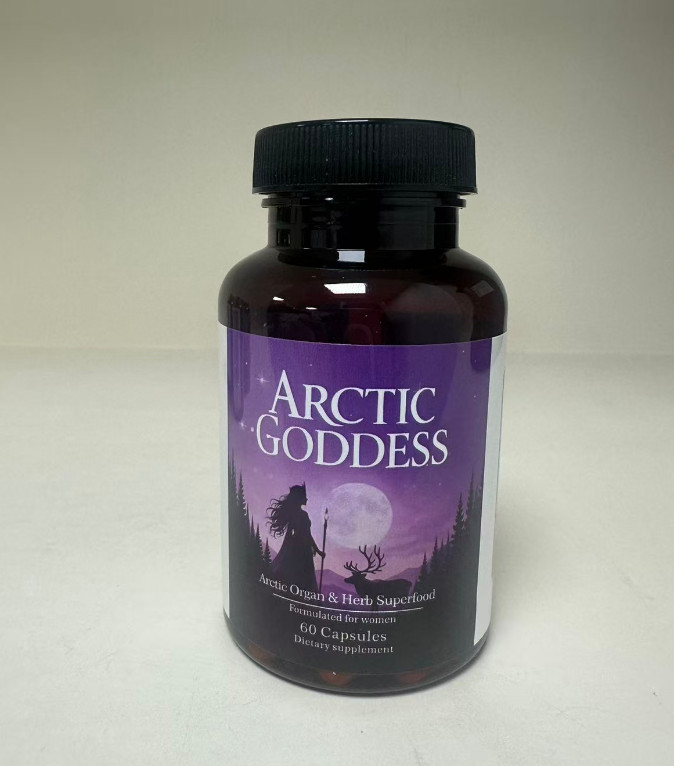 GFG Arctic Goddess Reindeer Supplement for Women, 60 Capsules , (1-3 pack), US